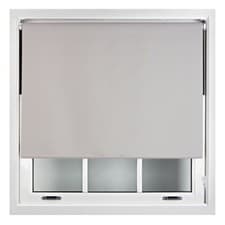 Image of FURNISHED Blackout Roller Blinds with Flexible Bracket Thermal Window Shades
