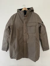 Image of Barbour Men’s Keelman Wax Jacket - Size Large, Dirty Khaki