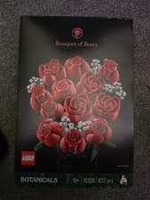Image of LEGO Botanicals: Bouquet of Roses (10328) New Sealed 