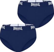 Image of 2 x Lonsdale Briefs Mens Size XS S M L XL 2XL Cotton Underwear Boxer Trunks