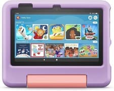 Image of Amazon Fire 7 Kids 12th Gen 16GB Purple