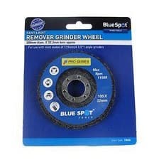 Image of BlueSpot 100mm 4" Paint & Rust Remover Grinding Wheel