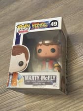 Image of Funko Pop Movies 49 Marty McFly Back to the Future Vinyl Figure