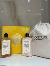 Image of L’OCCITANE Fleurs De Cerisier -Cherry Blossom Gift Set Shower Gel & Body Lotion
