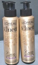 Image of 2 X L'Oreal Paris Elnett Cream De mousse Curls Strong Hold 200ml