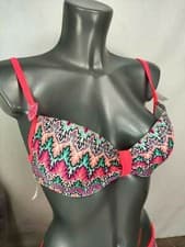Image of New Boux Avenue Multi Multiway Boracay Aztec Bow Bandeau Swim Bra & Swim Brief