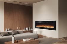 Image of Adam Orlando Inset / Wall Mounted Electric Fire, 60 Inch