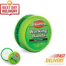 Image of O'Keeffe's Working Hands Hand Cream 96g jar okeeffes for dry cracked hands