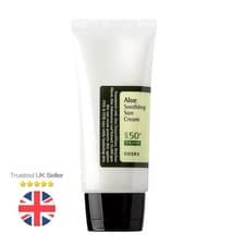 Image of COSRX Aloe Soothing Sun Cream SPF50 PA+++ 50ml | Vegan, Hydrating Sunscreen