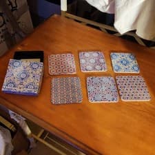 Image of New 6 Pack Moroccan Coasters