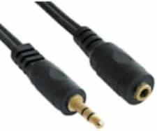 Image of LINDY 10m Premium Audio Extension Cable 3.5mm Stereo Jack Male to Female
