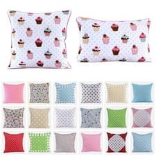 Image of Designer Cushion Cover 100% Cotton Fabric for Home Decor and Kids Room