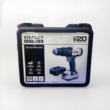 Image of STANLEY FATMAX V20 Hammer Drill Driver Cordless 2.0Ah battery and charger New