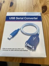 Image of USB to Serial RS232/RS 232 Cable Converter/Adapter DB9. NOW post paid