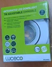 Image of Downlight Ceiling Spotlight Fire Rated Neutral White Downlighter - Luceco
