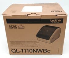Image of Brother QL-1110NWBc Direct Thermal Label Printer