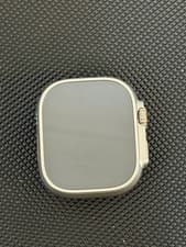 Image of Apple Watch Ultra 49mm Titanium Case with Black/Grey Trail Loop, M/L (GPS +...