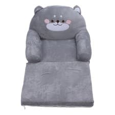 Image of Kids Sofa, Convertible 2-in-1 Flip Open Toddler Couch Sleeper Bed Lounger Chair