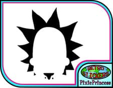 Image of Rick and Morty G Vinyl Sticker Car Van Truck Laptop Tablet Window Wall Art