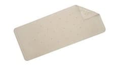 Image of Croydex Rubagrip Large White Anti Slip Rubber Bath Mat - 90cm X 37cm