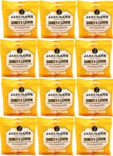 Image of Jakemans Soothing Menthol Lozenges Honey & Lemon  73g x 12