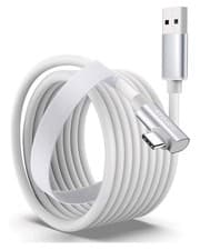 Image of Stouchi Long VR Link Cable 5M Compatible with Meta Oculus Quest 3 Quest 2 White