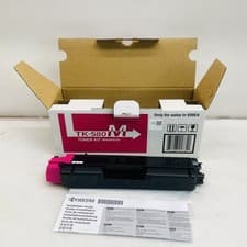 Image of Kyocera TK-580M Magenta Toner Kit OEM Genuine - Fits FS-C5150DN / ECOSYS Grade A
