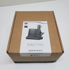 Image of Plantronics Savi W745-M 3-In-1 DECT Wireless Headset for Phone, PC & Mobile NEW