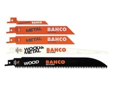 Image of  Bahco Sabre Saw Blade Set, 5 Piece BAH3940MIX5P