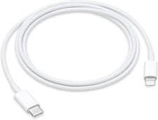 Image of Apple Genuine MUQ93ZM/A USB-C To Lightning Fast Charging Cable 1m - White A