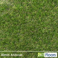 Image of Artificial Grass 40mm Realistic Luxury C Shaped Yarn Astro Turf Fake Grass Cheap