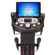Image of Easy Karaoke EKS468BT Smart Bluetooth Karaoke System with 4 Mics & Lights