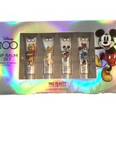 Image of Disney 100 Four Lip Balm Set Winnie The Pooh Minnie Tinkerbell Mickey Mouse New