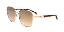 Image of Karen Millen KM7020 Shiny gold tort 58/0/140 WOMAN Sunglasses