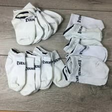 Image of 15 Pairs Everlast Kids 3 - 7 Years Trainer Low Cut Socks Breathable UK C8-C13