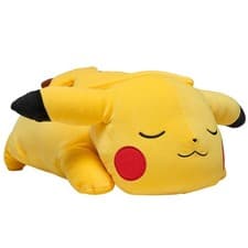 Image of Pokémon 18 Inch Pikachu Plush Toy (Sleep Plush) Multicolor