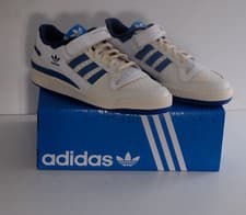 Image of Adidas Originals Forum 84 Low Blue Thread S23764 New
