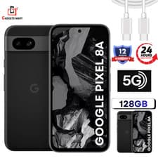 Image of Google Pixel 8A 128GB 5G Unlocked Black Phone Brand New condition Original Box
