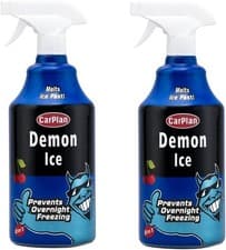 Image of CarPlan Demon Ice 1L 2 Pack - 2 in 1 Pre-Icer & De-Icer - Prevents Overnight Fre