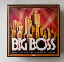 Image of Big Boss - Wolfgang Kramer Acquire Funko Hotel Finance Euro Strategy Board Game