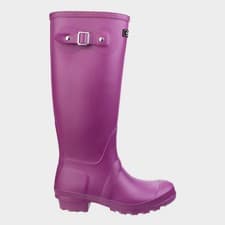 Image of Cotswold Buckingham berry kid's pvc wellington boot