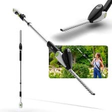 Image of Gtech LHT50 Cordless Hedge Trimmer Lightweight 7-Position Head 315mm Blade