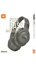 Image of JBL Tune 710BT Pure Bass Wireless Bluetooth Headphones / Headset Overhead Black