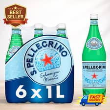 Image of San Pellegrino Sparkling Natural Mineral Water 6x1L