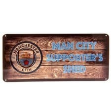 Image of Manchester City FC Shed Metal Sign