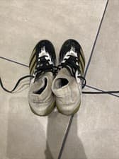 Image of adidas predator football boots black White And Gold Size 4 