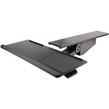 Image of StarTech Under Desk Keyboard Tray - Full Motion & Height Adjustable Keyboard ...