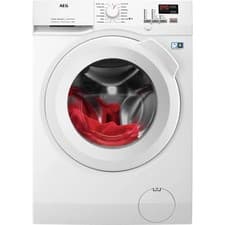 Image of AEG L6FBK841B - 6000 Series White Freestanding 8KG Washing Machine - 1400 RPM -