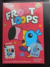 Image of Funko Pop! Fruit Froot Loops - Cereal Box - Mini Pop Toucan Sam T-Shirt Size M