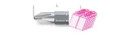 Image of Beta Tools 861 PH/C4 1x 1/4" Hex Drive Phillips® Bit PH4 x 25mm